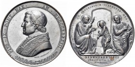 ROMA. Pio IX (Giovanni Maria Mastai Ferretti), 1846-1878. Medaglia 1847 opus G. Cerbara. Æ gr. 73,97 mm 51,5 Dr. PIVS IX PONT MAX AN MDCCCXXXXVII Bust...