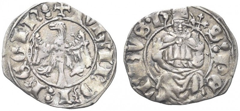 AQUILA. Giovanna II di Durazzo Regina, 1414-1435. Cella. Ar gr. 1,07 Simile a pr...