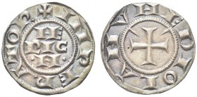 MILANO. . Età comunale, monete a nome di Enrico Imperatore, dal sec. XII al sec. XIII. Grosso. Ar gr. 2,05 Dr. IMPERATOR Nel campo HE RIC N su tre rig...