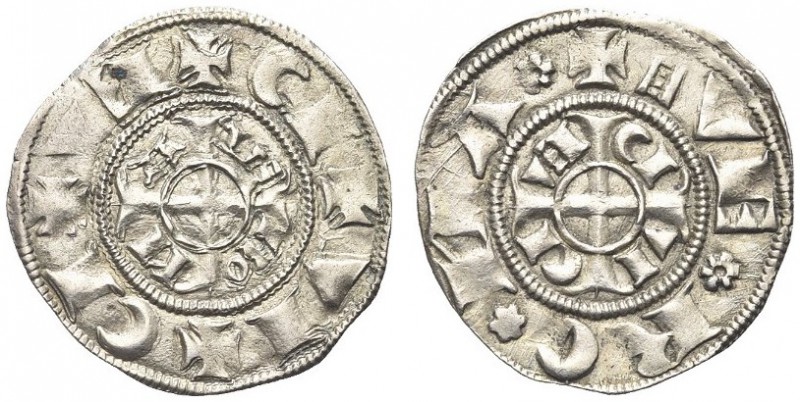 VERONA. Anonime dei primi scaligeri, 1259-1329. Grosso da 20 Denari. Ar gr. 1,24...