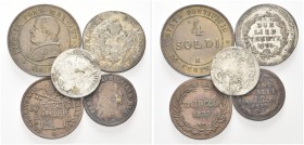 LOTTI. Lotto di n. 42 monete in rame, mistura ed argento, varie epoche e Stati. Da esaminare. Da B a Buon BB