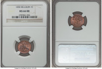 Leopold I Centime 1850 MS66 Red and Brown NGC, KM1.2. An extraordinary example with superior eye appeal.

HID09801242017

© 2020 Heritage Auctions | A...