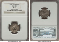 Leopold II 5 Centimes 1900 MS66 NGC, KM40. French legends variety. Steely toned and witnessed in a commendable state of preservation.

HID09801242017
...