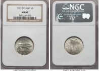 Free State Shilling 1933 MS64 NGC, KM6. A lower mintage date and seldom found in this state of preservation.

HID09801242017

© 2020 Heritage Auctions...