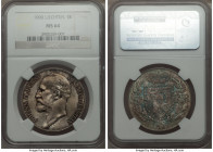 Johann II 5 Kronen 1900 MS64 NGC, KM-Y4. Mintage: 5,000. Lovely sea-green toning can be seen on the reverse with strong underlying luster. Only two ex...