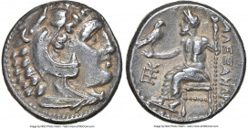 MACEDONIAN KINGDOM. Alexander III the Great (336-323 BC). AR drachm (16mm, 4.22 gm, 12h). NGC Choice XF 5/5 - 4/5. Posthumous issue of Sardes, ca. 323...