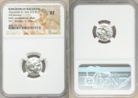 MACEDONIAN KINGDOM. Alexander III the Great (336-323 BC). AR drachm (16mm, 4h). NGC XF. Early posthumous issue of Lampsacus, ca. 310-301 BC. Head of H...