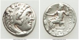 MACEDONIAN KINGDOM. Alexander III the Great (336-323 BC). AR drachm (16mm, 4.22 gm, 1h). Choice Fine. Posthumous issue of 'Colophon', ca. 301-297 BC. ...