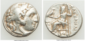 MACEDONIAN KINGDOM. Alexander III the Great (336-323 BC). AR drachm (16mm, 4.29 gm, 1h). Choice Fine. Posthumous issue of 'Colophon', ca. 310-301 BC. ...