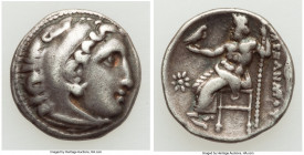 MACEDONIAN KINGDOM. Alexander III the Great (336-323 BC). AR drachm (17mm, 4.16 gm, 12h). Choice Fine. Posthumous issue of 'Colophon', ca. 322-317 BC....