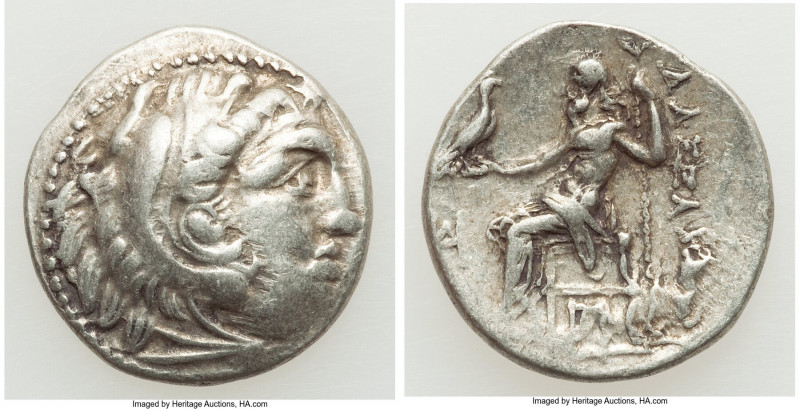 MACEDONIAN KINGDOM. Alexander III the Great (336-323 BC). AR drachm (18mm, 4.32 ...