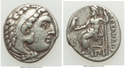 MACEDONIAN KINGDOM. Alexander III the Great (336-323 BC). AR drachm (17mm, 4.40 gm, 12h). About VF. Posthumous issue of 'Colophon', ca. 310-301 BC. He...