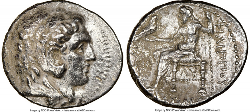 MACEDONIAN KINGDOM. Philip III Arrhidaeus (323-317 BC). AR tetradrachm (28mm, 6h...