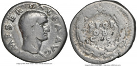 Galba (AD 68-69). AR denarius (18mm, 3.15 gm, 7h). NGC VG 5/5 - 3/5. Rome, July AD 68-January AD 69. IMP SER GALBA AVG, bare head of Galba right / S P...
