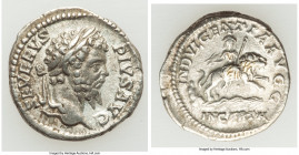 Septimius Severus (AD 193-211). AR denarius (18mm, 3.21 gm, 1h). VF, tooled. Rome, AD 202-210. SEVERVS-PIVS AVG, laureate head of Septimius Severus ri...