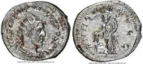 Philip I (AD 244-249). AR antoninianus (24mm, 3.70 gm, 7h). NGC MS 5/5 - 3/5. Rome, AD 244-247. IMP M IVL PHILIPPVS AVG, radiate, draped and cuirassed...