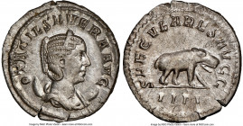 Otacilia Severa (AD 244-249). AR antoninianus (23mm, 4.20 gm, 1h). NGC MS 5/5 - 4/5. Rome, 4th officina, AD 247-248. OTACIL SEVERA AVG, draped bust of...