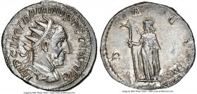 Trajan Decius (AD 249-251). AR antoninianus (22mm, 3.69 gm, 11h). NGC MS 5/5 - 4/5. Rome. IMP C M Q TRAIANVS DECIVS AVG, radiate, cuirassed bust of Tr...