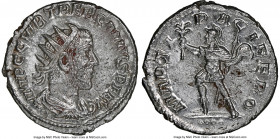 Trebonianus Gallus (AD 251-253). AR antoninianus (21mm, 7h). NGC MS. Antioch, 4th officina. IMP C C VIB TREB GALLVS P F AVG, radiate, draped and cuira...