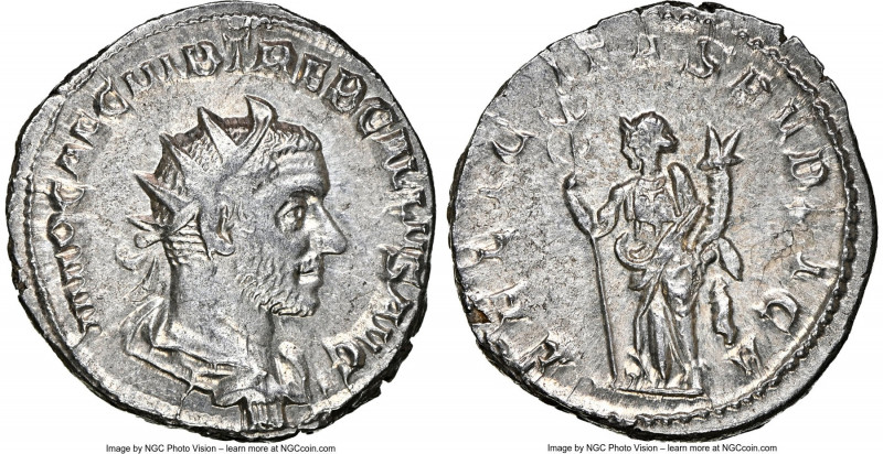 Trebonianus Gallus (AD 251-253). AR antoninianus (21mm, 3.94 gm, 7h). NGC Choice...
