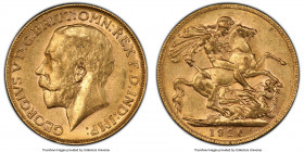 George V gold Sovereign 1926-P MS61 PCGS, Perth mint, KM29. AGW 0.2355 oz. 

HID09801242017

© 2020 Heritage Auctions | All Rights Reserved