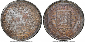 João VI 960 Reis 1820-R MS64 NGC, Rio de Janeiro mint, KM326.1. Red, yellow and blue toning. 

HID09801242017

© 2020 Heritage Auctions | All Righ...