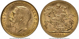 George V gold Sovereign 1911-C MS63 NGC, Ottawa mint, KM20.

HID09801242017

© 2020 Heritage Auctions | All Rights Reserved