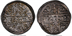 Regensburg. Heinrich V Denar ND (1018-1026) AU Details (Tooled) PCGS, Regensburg mint, Hahn-31. 

HID09801242017

© 2020 Heritage Auctions | All R...