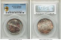 Victoria 1/2 Crown 1897 MS66 PCGS, KM782, S-3938. Russet and teal toning.

HID09801242017

© 2020 Heritage Auctions | All Rights Reserved