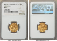 Ottoman Empire. Suleyman I (AH 926-974 / AD 1520-1566) gold Sultani AH 926 (AD 1520/1521) AU55 NGC, Misr mint (in Egypt), A-1317. 3.48gm. 

HID09801...
