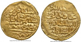 Ottoman Empire. Murad III (AH 982-1003 / AD 1574-1595) gold Sultani AH 982 (AD 1574/1575) MS61 NGC, Misr mint (in Egypt), A-1332.2. 3.42gm. 

HID098...