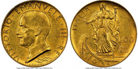 Vittorio Emanuele III gold 100 Lire Anno IX (1931)-R AU58 NGC, Rome mint, KM72.

HID09801242017

© 2020 Heritage Auctions | All Rights Reserved