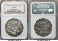 Philip V 8 Reales 1745 Mo-MF AU55 NGC, Mexico City mint, KM103. Fossil-gray and graphite toning. 

HID09801242017

© 2020 Heritage Auctions | All ...
