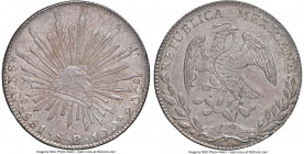 Republic 8 Reales 1881 Go-SB MS64 NGC, Guanajuato mint, KM377.8, DP-Go62. Peach and gray toned. 

HID09801242017

© 2020 Heritage Auctions | All R...