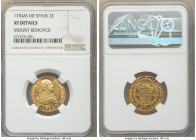 Charles IV gold 2 Escudos 1794 M-MF XF Details (Mount Removed) NGC, Madrid mint, KM435.1. AGW 0.1904 oz. 

HID09801242017

© 2020 Heritage Auction...