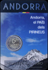 ANDORRA: Lot of 2 commemorative 2 Euro coins (2017) in bi-metal. Inside official coincards. Brilliant Uncirculated.