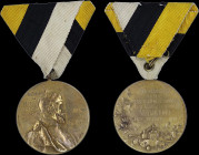 GERMANY: Memorial medal on the 100th anniversaire of Emperor Wilhelm I (1897). Awarded to officers and soldiers who were at that time in active servic...