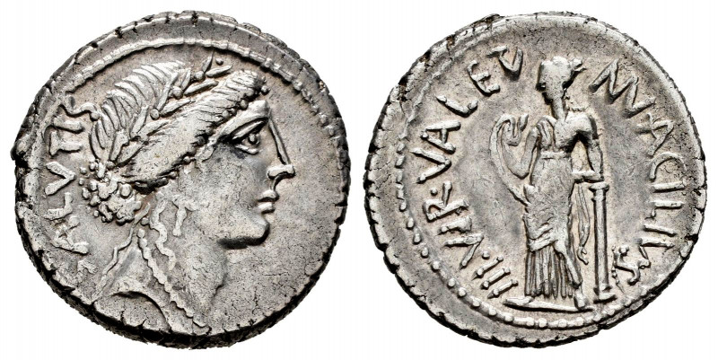Acilius. Man. Acilius Glabrio. Denarius. 55 BC. Rome. (Rsc-8). (Ffc-94). (Craw-4...