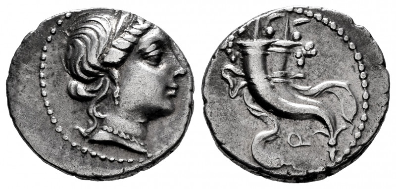Cornelius. L. Cornelius Sylla Félix, imperator. Denarius. 81 BC. (Rsc-33). (Ffc-...
