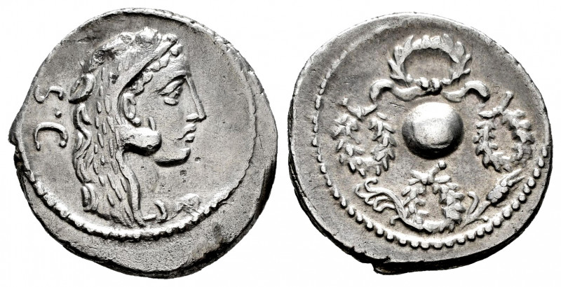 Cornelius. Faustus Cornelius Sulla. Denarius. 56 BC. Rome. (Rsc-62). (Ffc-642). ...