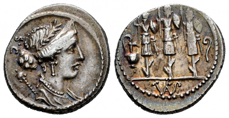 Cornelius. Faustus Cornelius Sulla. Denarius. 56 BC. Rome. (Ffc-643). (Craw-426/...