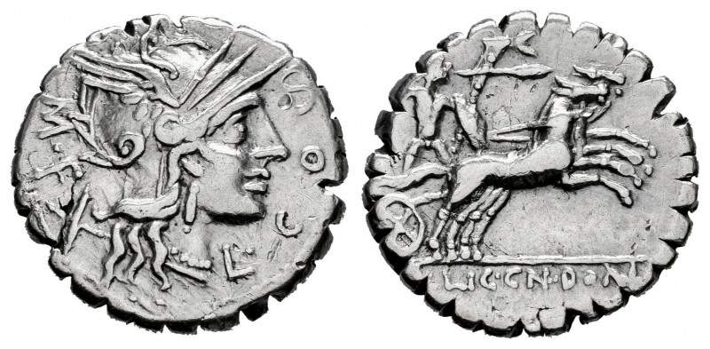 Cosconius. L. Cosconius M.f. Denarius. 118 BC. Narbo. (Rsc-1). (Ffc-652). (Craw-...