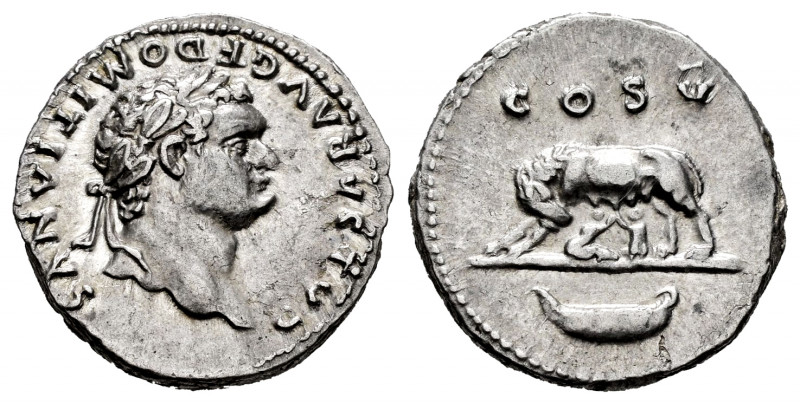 Domitian. Denarius. 77/78 AD. Rome. (Ric-II 2.961). (Bmcre-241/2). (Rsc-51). Anv...