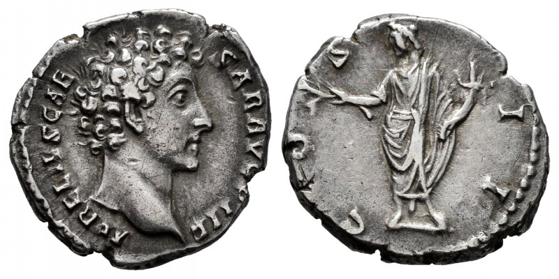 Marcus Aurelius. Denarius. 145-147 AD. Rome. (Ric-III 429a). (Bmcre-594). (Rsc-1...