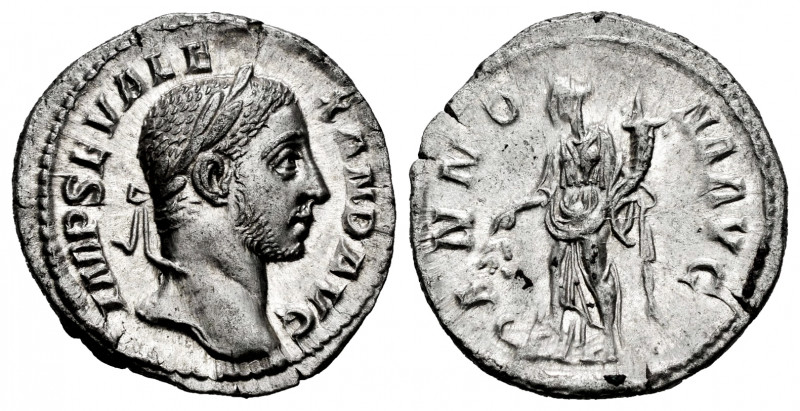Severus Alexander. Denarius. 228 AD. Rome. (Ric-187). (Bmcre-496-7). (Rsc-27). A...