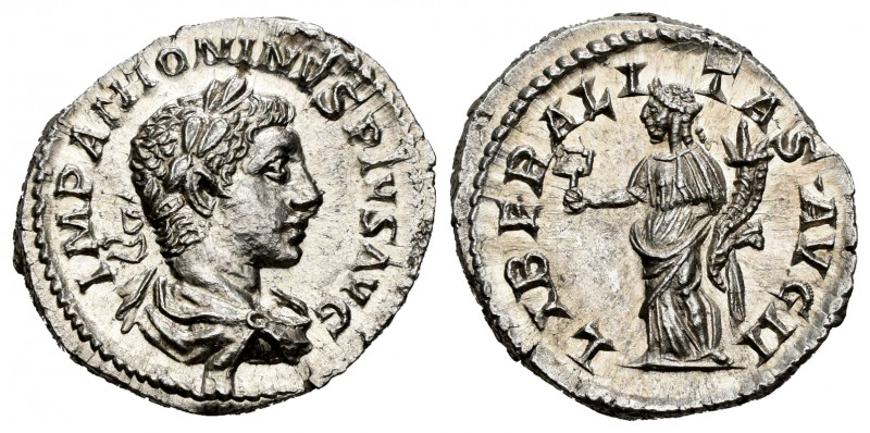 Elagabalus. Denarius. 219 AD. Rome. (Ric-IV 102). (Rsc-81a). Anv.: IMP ANTONINVS...