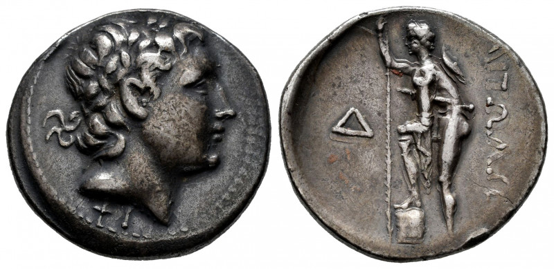 Aitolia League. Stater. 250-225 BC. (Bmc-10). (McClean-5402). Anv.: Laureate hea...