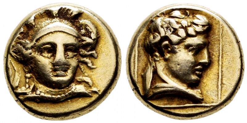 Lesbos. Mytilene. Hekte. 375-326 BC. (Bodenstedt-86). (SNG von Aulock-1709). (Hg...