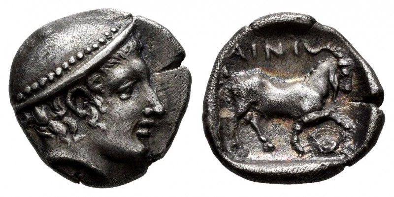 Thrace. Ainos. Diobol. 408-407 BC. (Hgc-3.2, 1277). (Sng Berry-480). (Sng Cop-39...