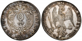 Germany. Augsburg. 1 thaler. 1626. Struck in the name of Ferdinand II. (Dav-5021). Ag. 29,04 g. A scarce and seldom offered type. This coin is exempt ...